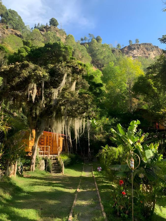Hotel Campestre Rocas Del Paraiso Macheta Exterior photo